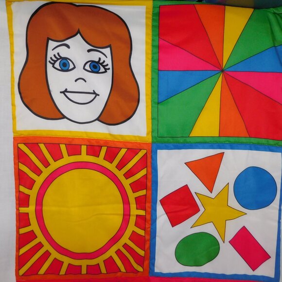 VTG Lamaze Infant Developmental Colorful Black White Tummy Time Baby mat - Picture 4 of 8